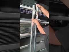 Cercas de malha de arame galvanizado revestido com pó 8FT Cercas de malha expandida para prótese