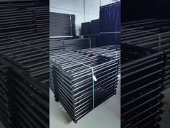 Blue Color Luxury Kennel Building Dog Run Commercial Dog Kennels Kennel de embarque