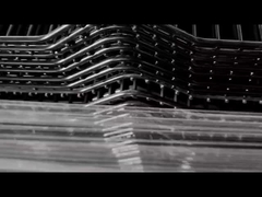 Segurança de curva galvanizada de alta velocidade 358 vedação vedação anti-climate PVC com espigão