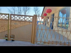 Fecho de malha de arame metálico impermeável 2 mm Painéis perfurados de alumínio