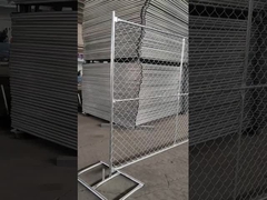 Cercas temporárias de metal