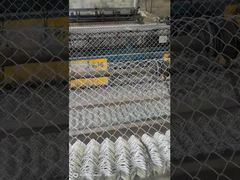 15M Chain Link Wire Mesh Fence Hot Dip Galvanized Diamond Roll (Rolo de diamante galvanizado)