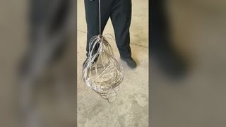 Rede de arame de aço inoxidável durável para gaiolas