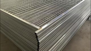 Painel de malha revestido de PVC à prova de ferrugem para solução de cerca costeira
