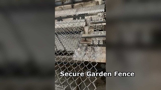 Rede de arame durável do elo de corrente da cerca 10M do jardim