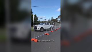 Painéis de cerca temporários galvanizados de alta altura de 2,1M na Austrália