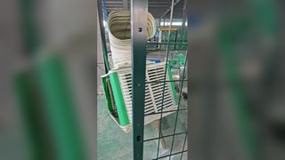 Cerca de jardim durável em forma de V da cerca de segurança 3D