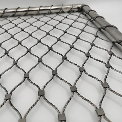 Hot Dipped Galvanized Diamond Chain Link Metal Wire Mesh Fencing For Feild