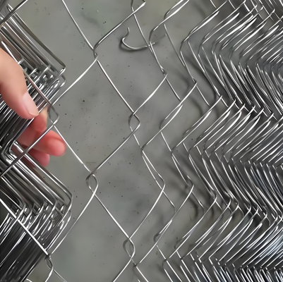 Galvanized PVC Coated Chain Link Fence Offering Corrosion Resistance And Long Lasting Performance