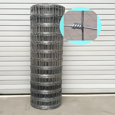 Hot-dipped Galvanized Cattle Farm Fence with Fixed Knot and 1.5m Height for Livestock Protection