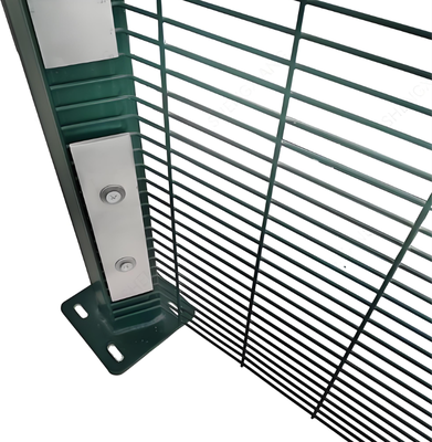 3m High 4mm Wire Diameter Hot Dip Galvanized Anti-Climb Security Fence Welded Mesh Panel
