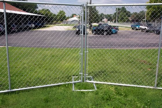 América Galvanizado Cercas Temporais 6x8ft Temporários Chain Link Fence Painéis