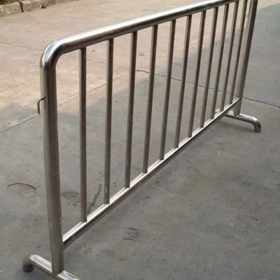  1.2*2M Stainless Steel 304 Temporary Crowd Control Barrier