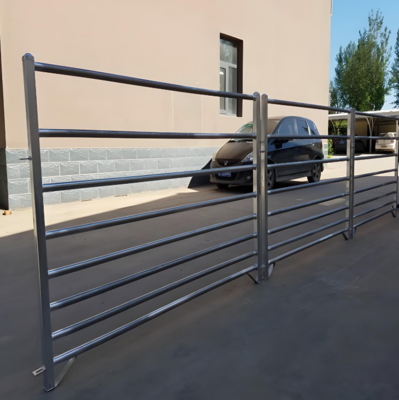 Painel de cerca de fazenda para gado de 6 pés galvanizado e tratado termicamente para serviço médio