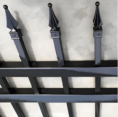 Cercas de aço tubular de qualidade comercial