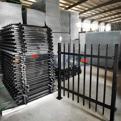 Wind Resistant Premium Tubular Steel Fence Long Service Life Farm Fence
