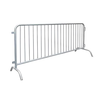 Barreira de Controle de Multidão Removível Portátil de Aço Galvanizado para Eventos 1,1m x 2m